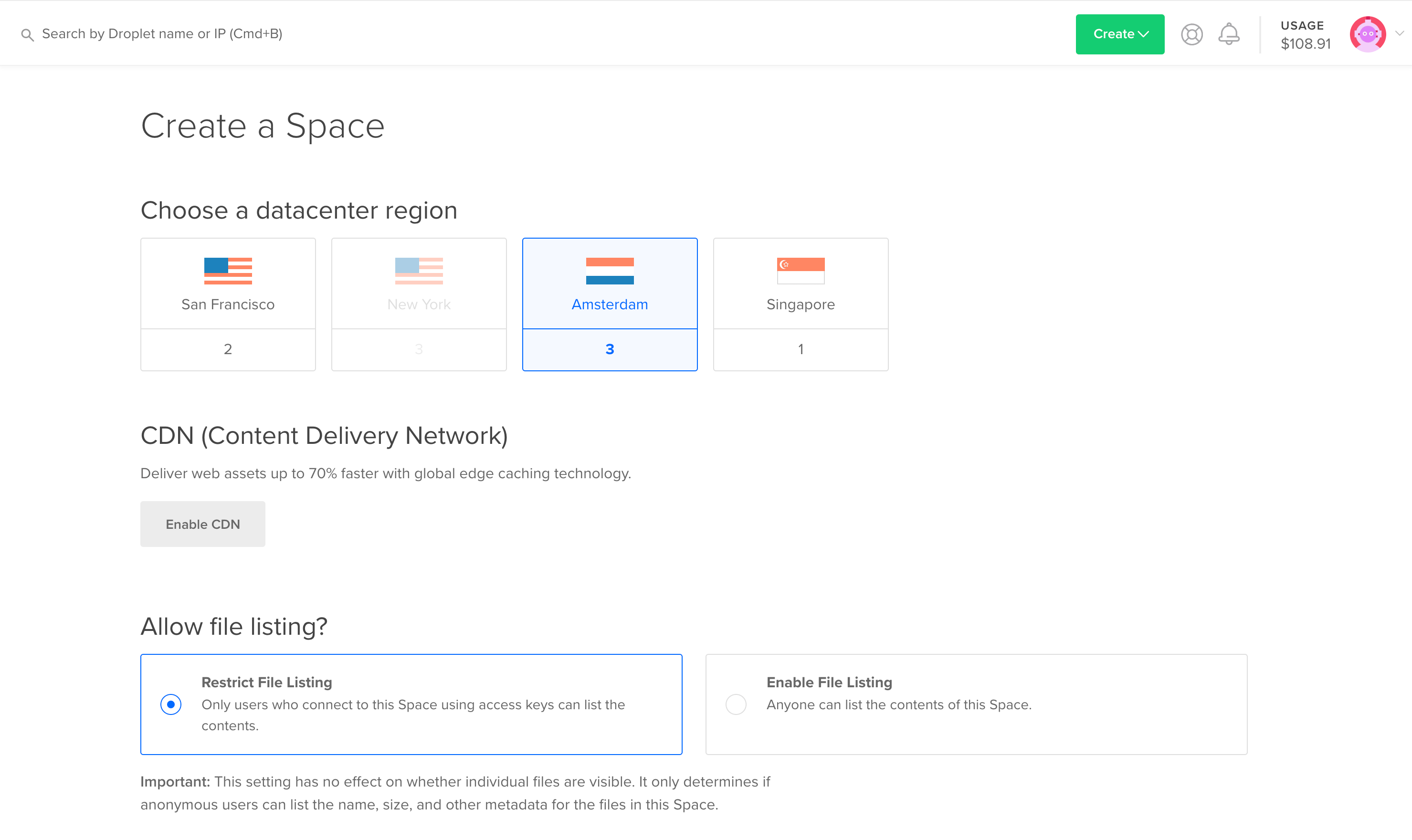 DigitalOcean Spaces