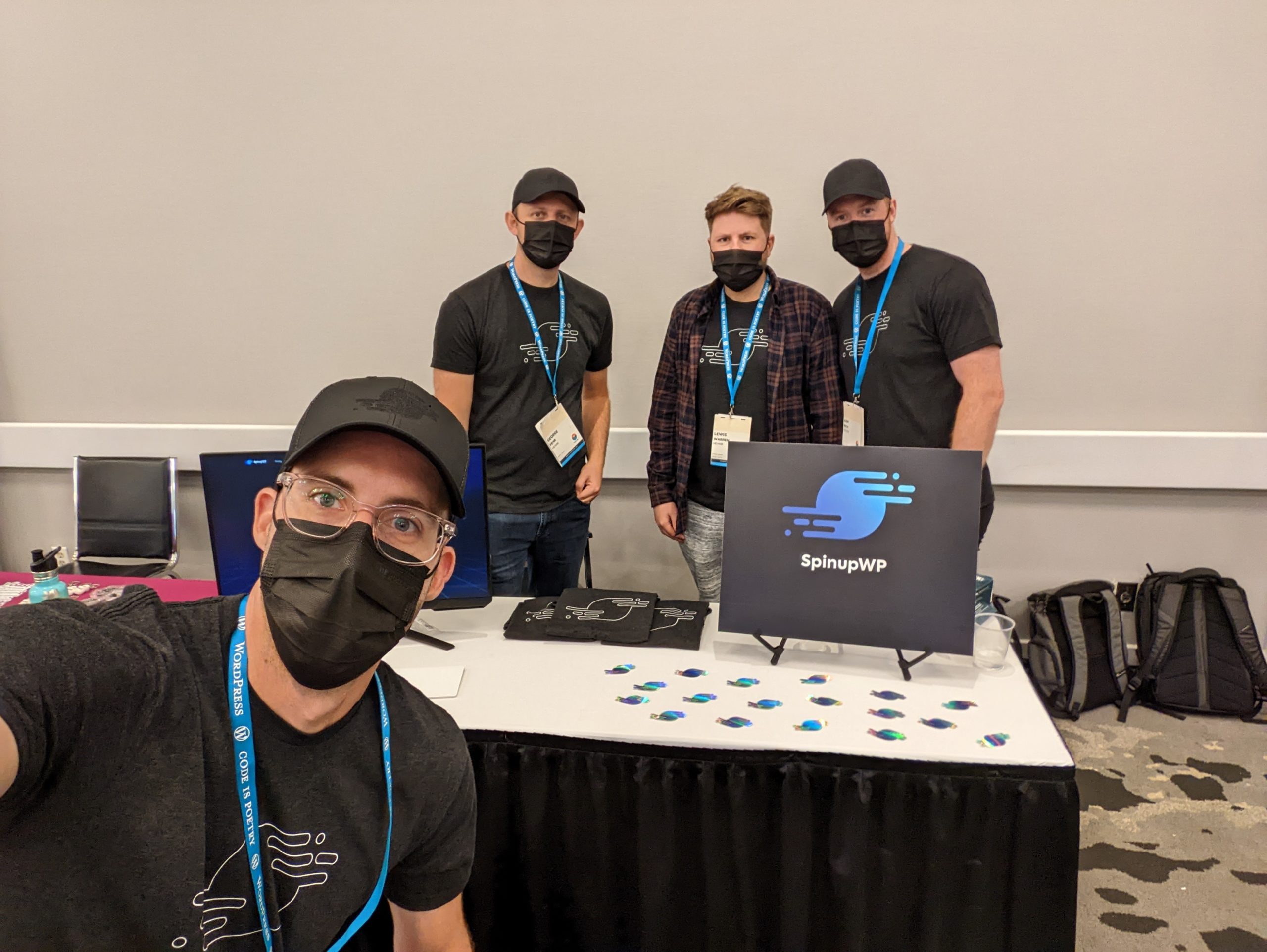 SpinupWP team at WCUS