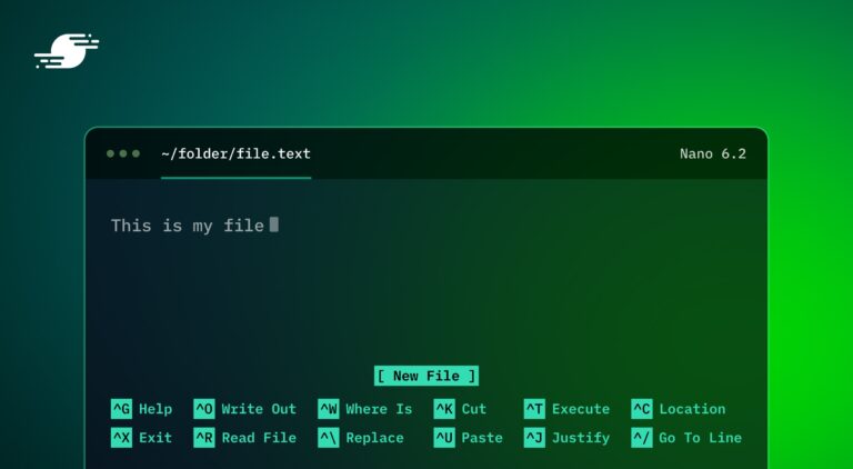 How to Easily Edit Files Over SSH with<span class="no-widows"> </span>Nano